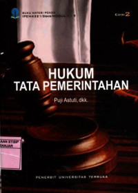 HUKUM TATA PEMERINTAHAN