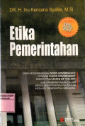 Etika Pemerintahan (Edisi Revisi 2010)