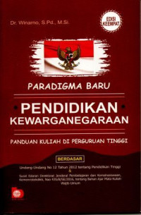 Paradigma Baru : Pendidikan Kewarganegaraan (Edisi Keempat)