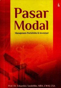 Pasar Modal : Manajemen Portofolio & Investasi