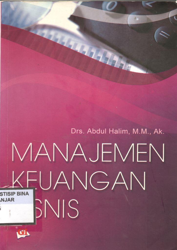 MANAJEMEN KEUANGAN BISNIS