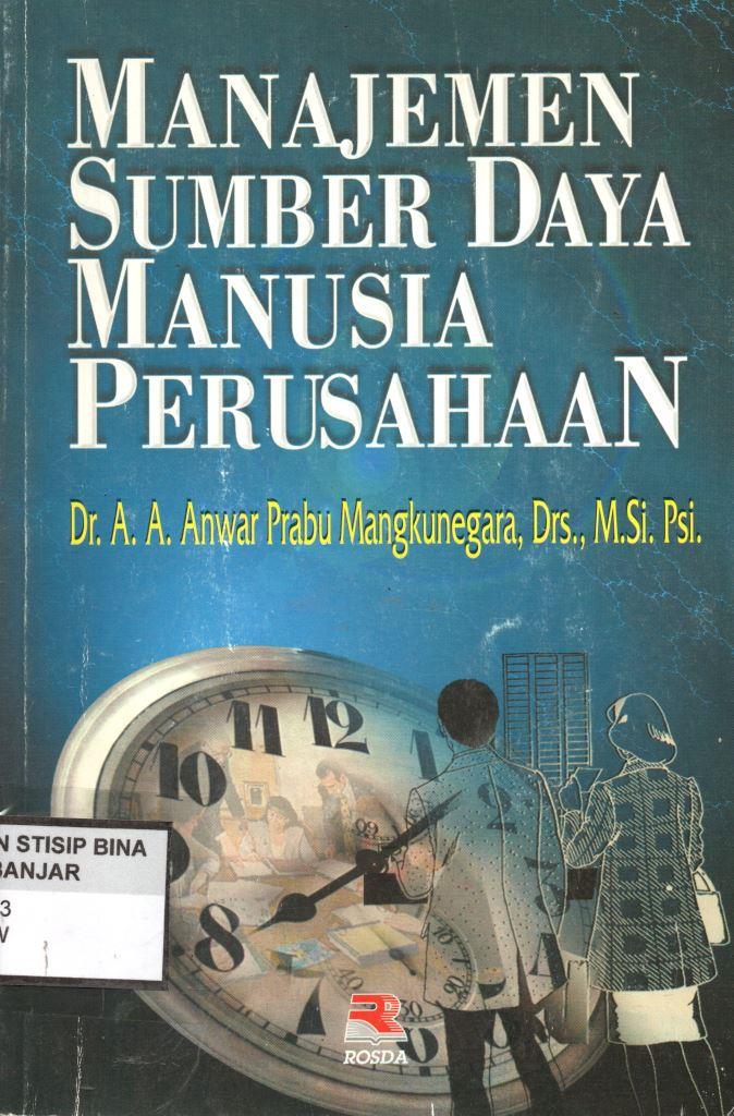 MANAJEMEN SUMBER DAYA MANUSIA PERUSAHAAN