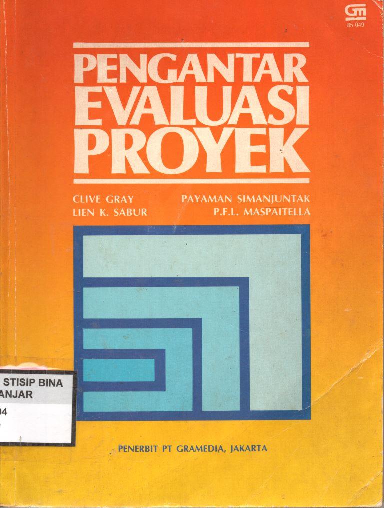 PENGANTAR EVALUASI PROYEK