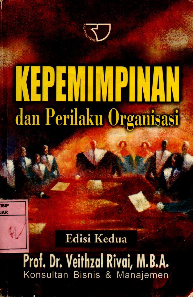 Kepemimpinan dan Perilaku Organisasi (Edisi Kedua)