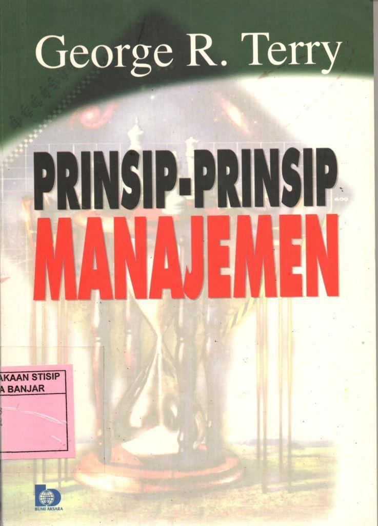 PRINSIP-PRINSIP MANAJEMEN