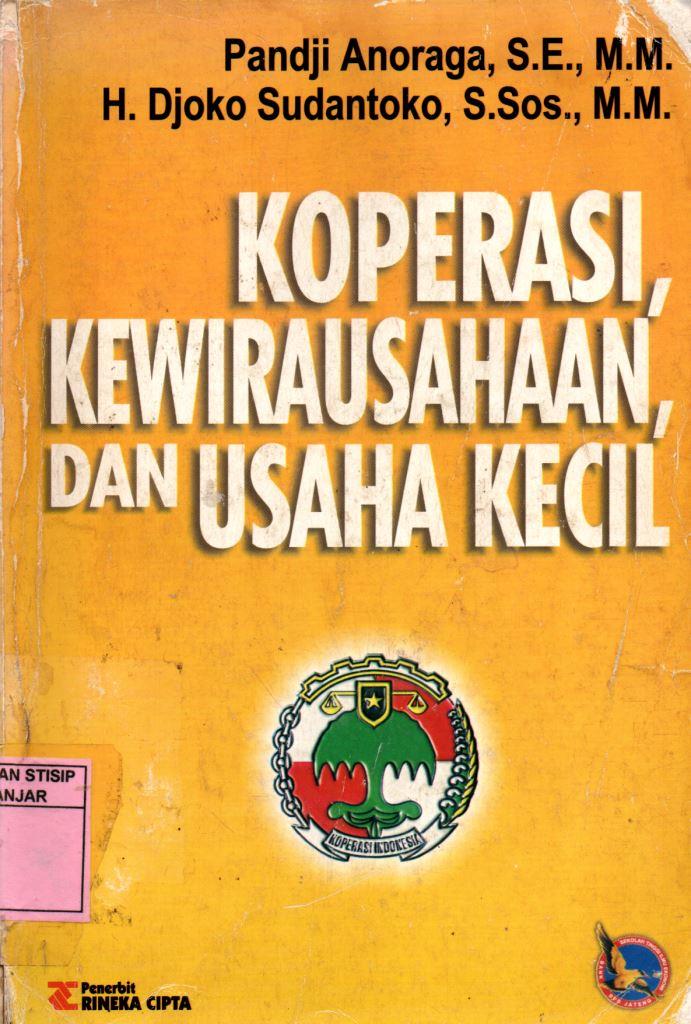 Koperasi, Kewirausahaan, dan Usaha Kecil