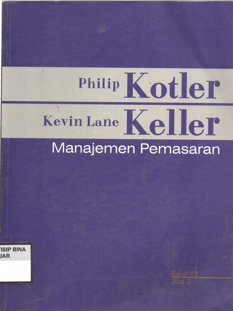 Manajemen Pemasaran Jilid 2