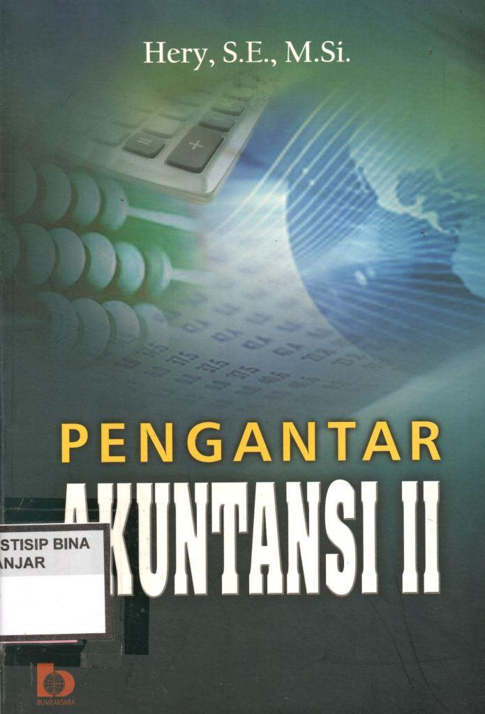 PENGANTAR AKUNTANSI II