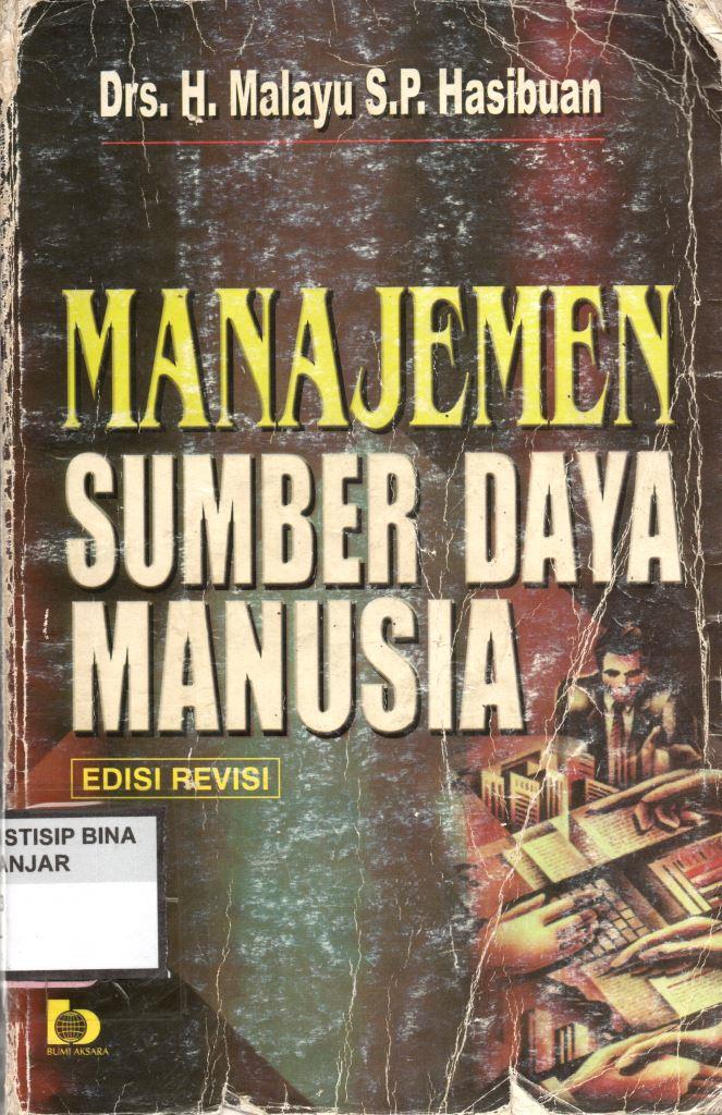 MANAJEMEN SUMBER DAYA MANUSIA EDISI REVISI