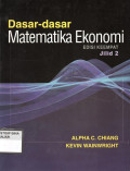 Dasar-dasar Matematika Ekonomi Edisi Keempat Jilid 2