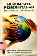 HUKUM TATA PEMERINTAHAN (HETERONOM DAN OTONOM)