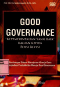 Good Governance : Kepemerintahan Yang Baik