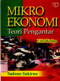 Mikro Ekonomi : Teori Pengantar (Edisi Ketiga)
