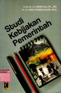Studi Kebijakan Pemerintah