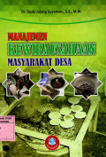 Manajemen Kewirausahaan Masyarakat Desa