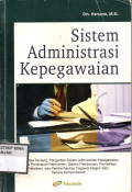 Sistem Administrasi Kepegawaian