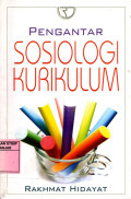 Pengantar Sosiologi Kurikulum