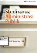 Studi tentang Administrasi Publik